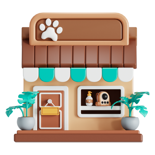 pet studio shop icon